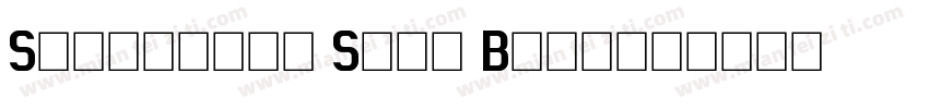 Statement Sans Bold字体转换